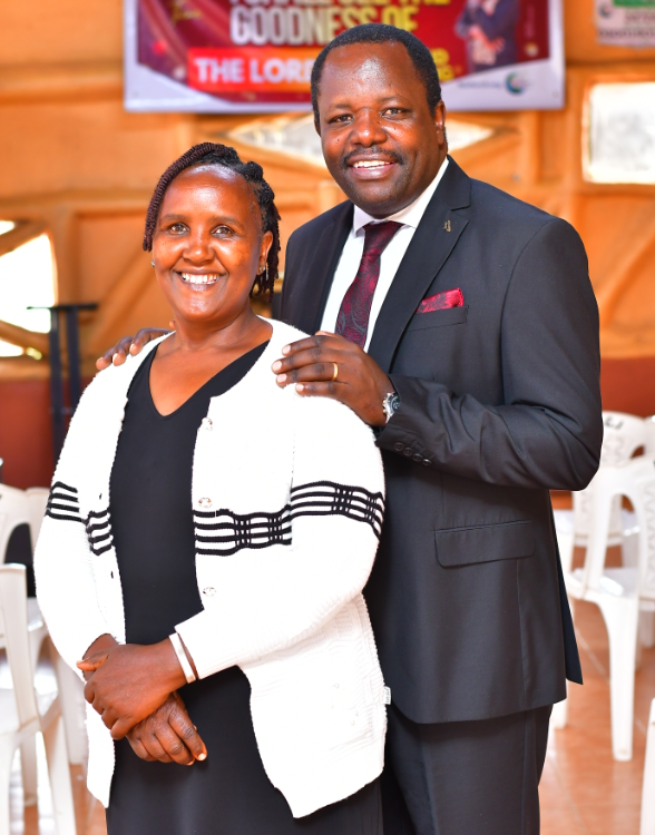 Pastor Timothy Kariuki and wife